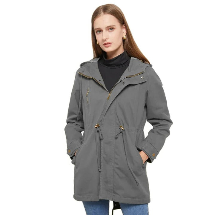 Hooded Windbreaker Jacket