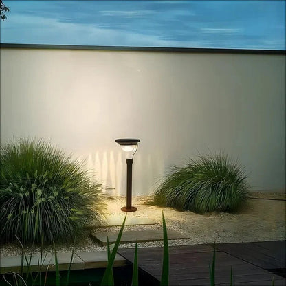 Modern Style Solar-Powered Outdoor LED Lamp with Motion Sensor for Pathway Yards