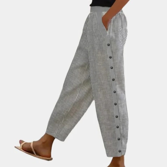 Striped Women's Trousers