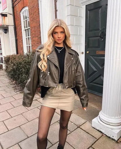 Vintage Cropped Coat