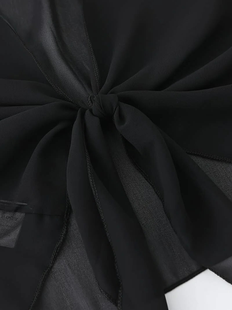 Open-Front Blouse For Spring