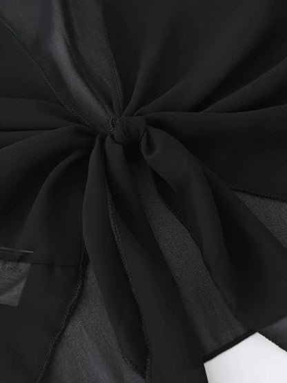 Open-Front Blouse For Spring