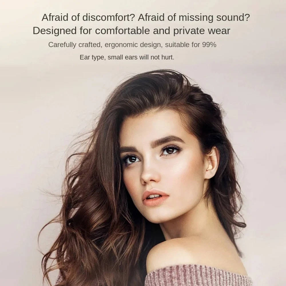 Wireless Hidden Invisible Earbuds