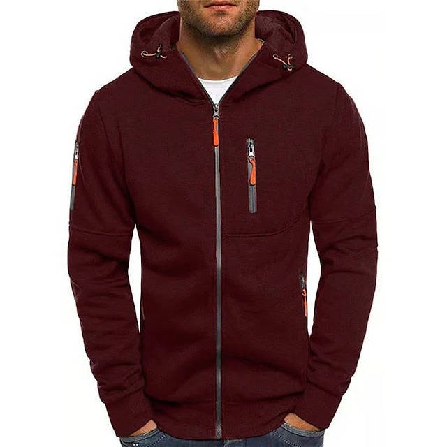 Men's Full Zip Up Hoodie
