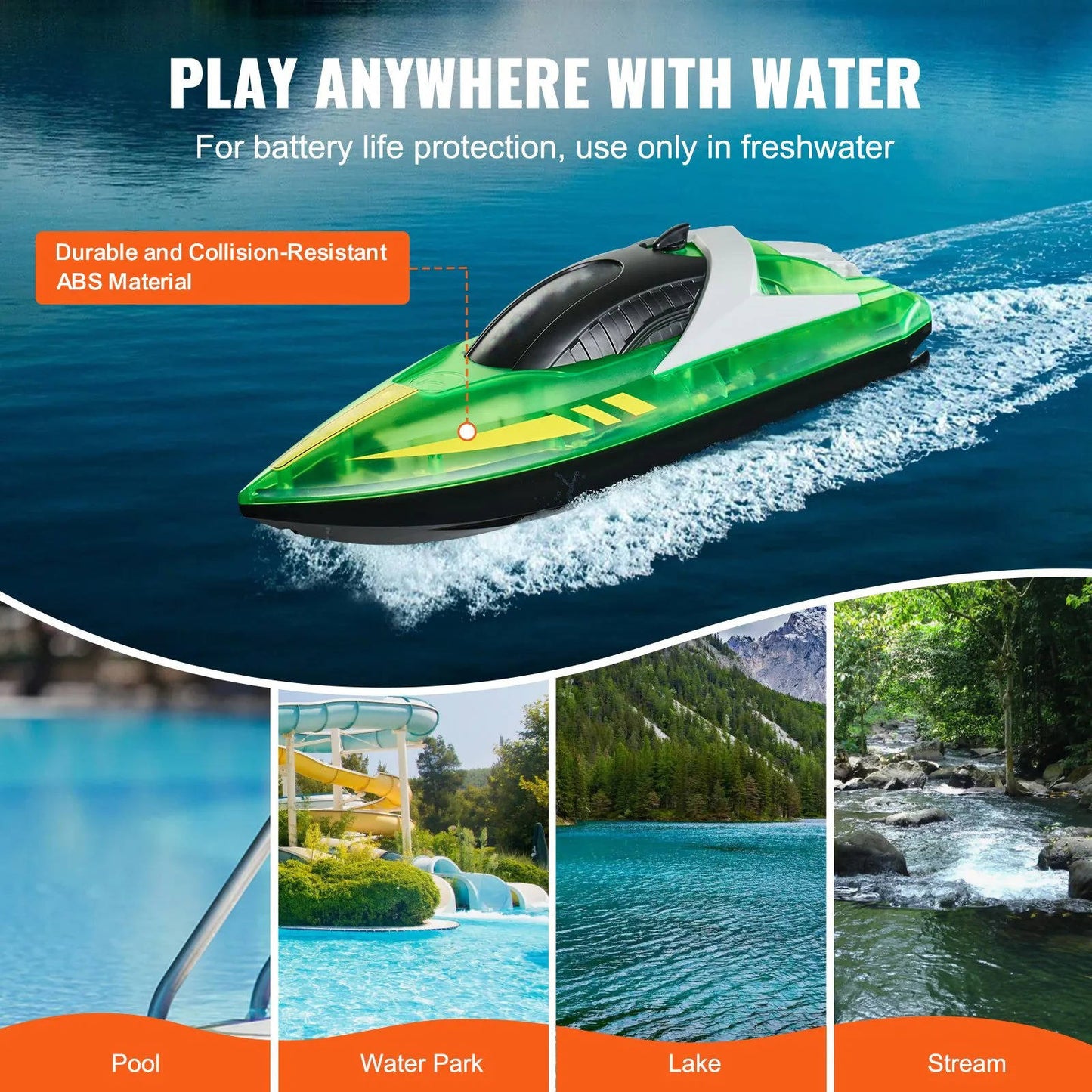Remote Control Boat For Kids