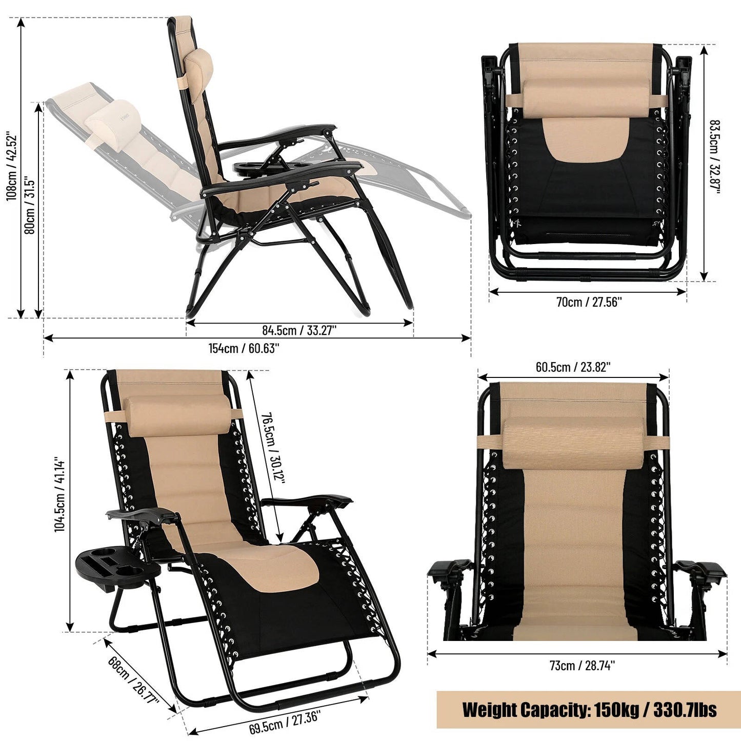 Outdoor Zero Gravity Chair