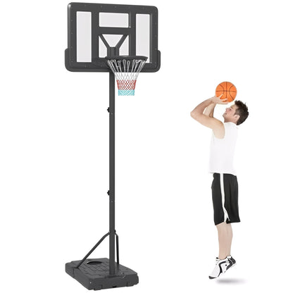 Aro de baloncesto portátil ajustable