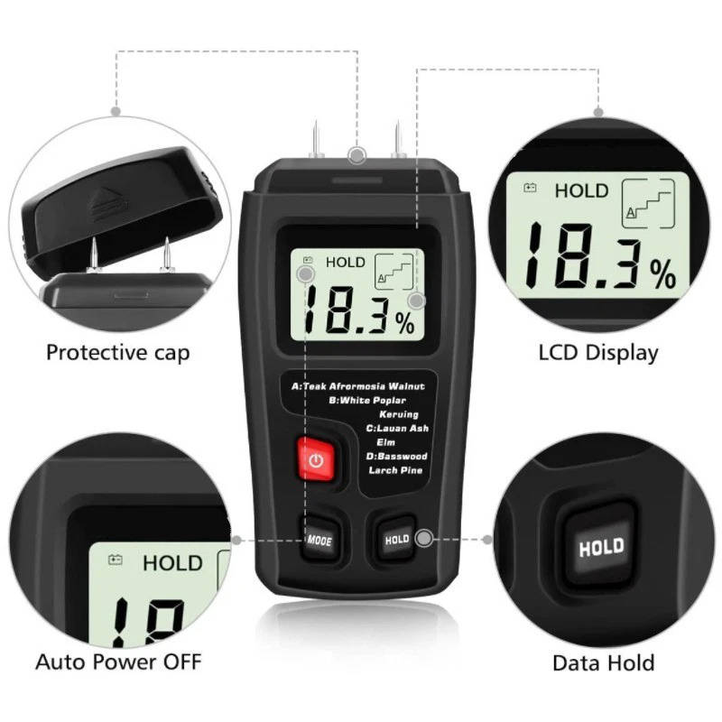 Wood Moisture Meter