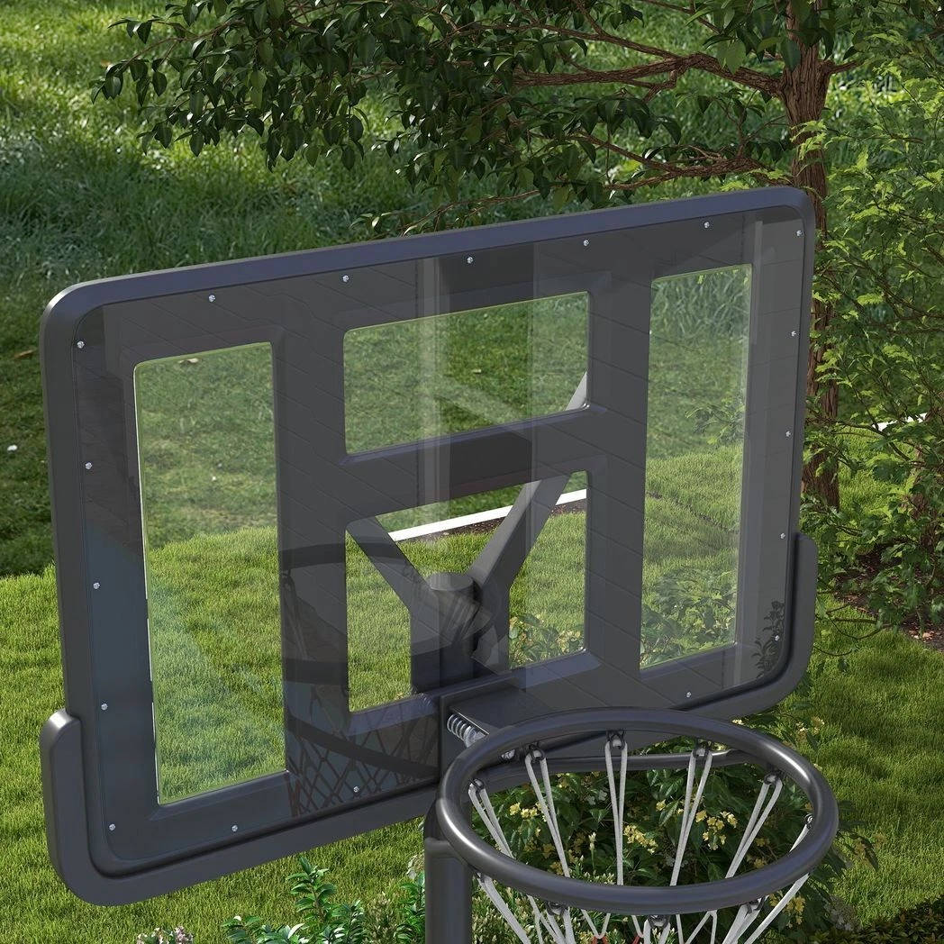 Aro de baloncesto portátil ajustable