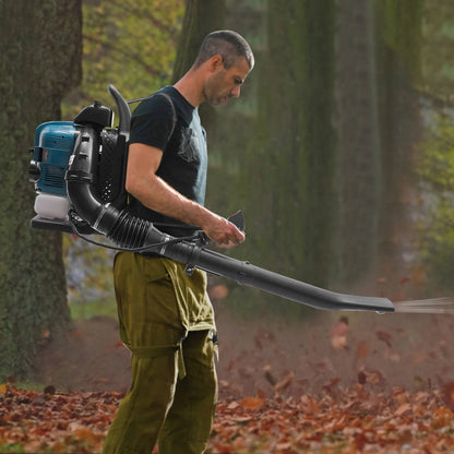 Gas Backpack Leaf Blower 2.6KW 2 Stroke Engine Snow Lawn Debris Blower