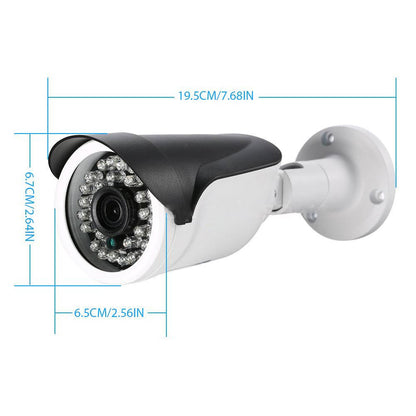 Wireless Security Camera Kit – Outdoor Surveillance System with Infrared Night Vision