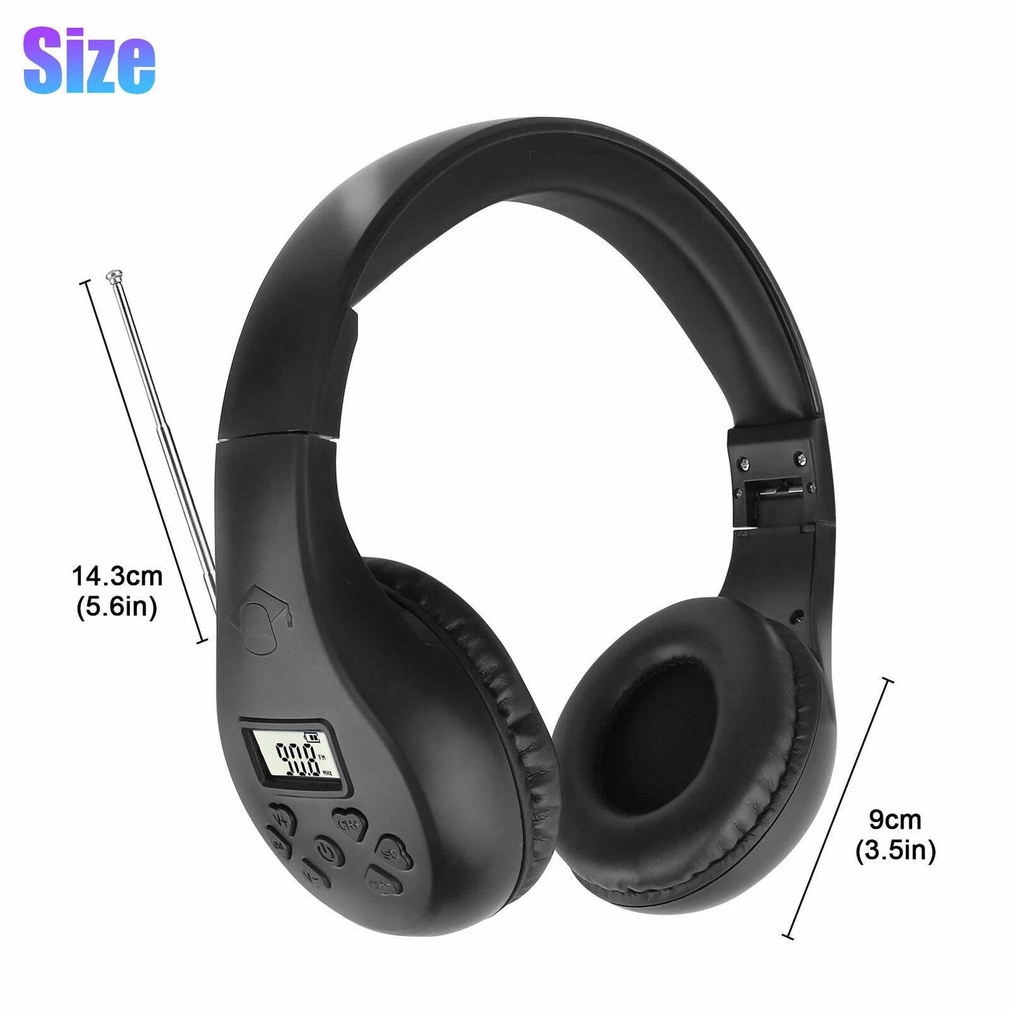 Headphones With FM Radio And Bluetooth