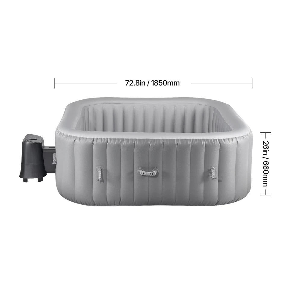 Spa inflable portátil para 6 personas