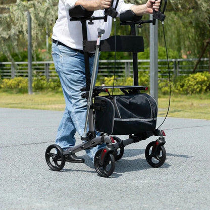 Heavy Duty Standing Upright Rollator Senior Walker