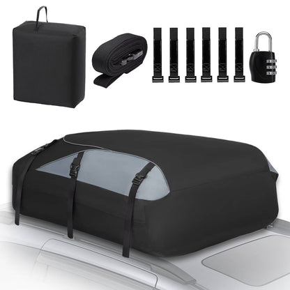 Car Roof Bag Rooftop Cargo Carrier Waterproof With Non Slip Mat