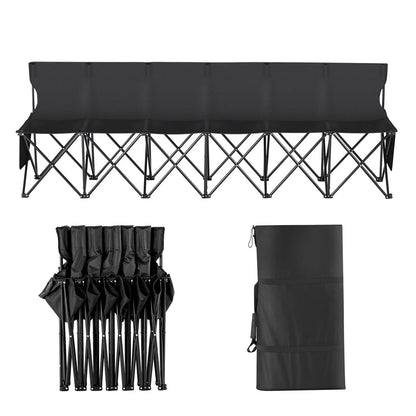 6 Person Folding Team Bench