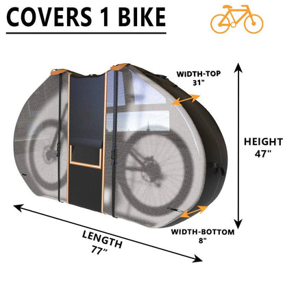 Cykelskydd för transport