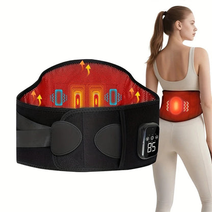 Heated Lower Back Brace For Back Pain Relief Back