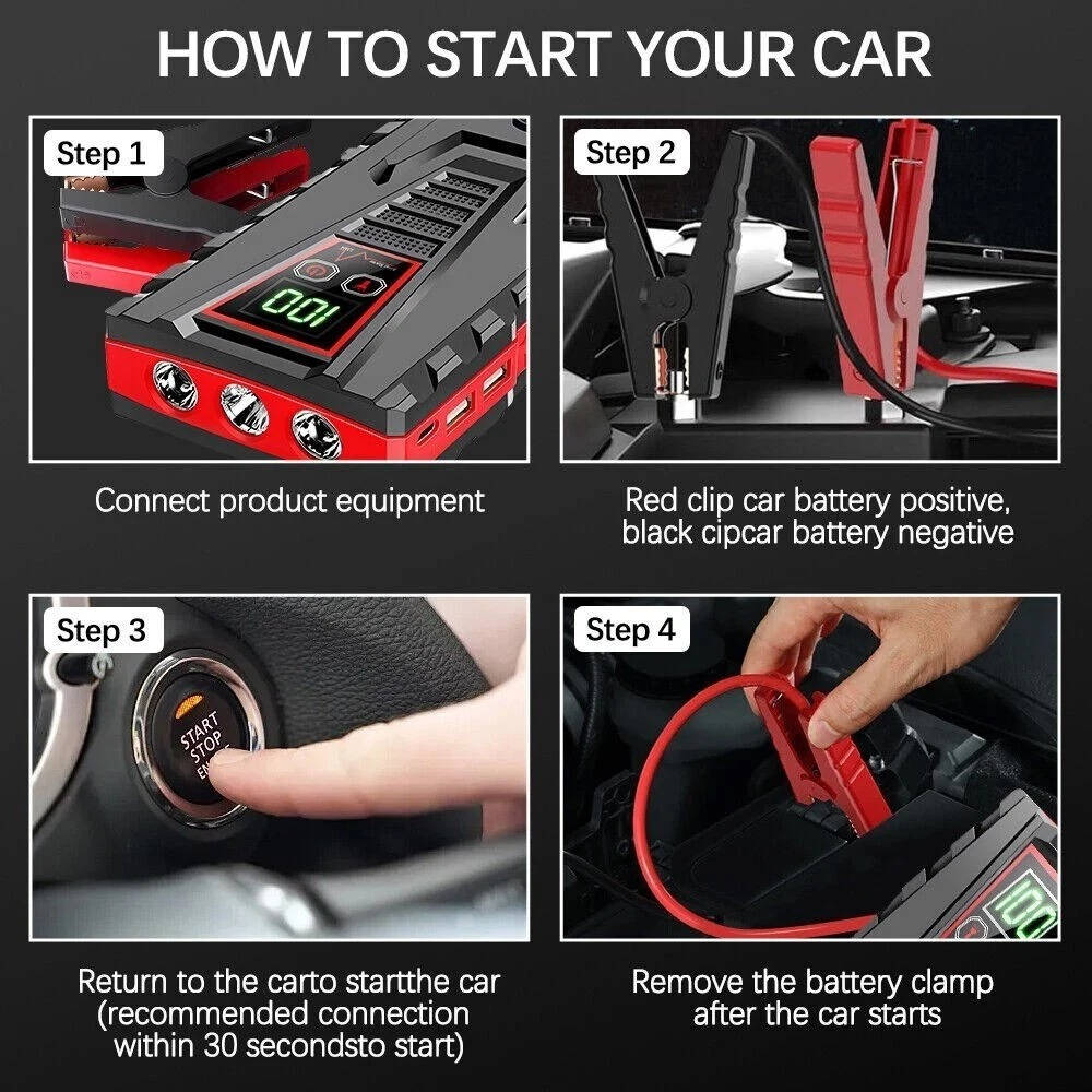 Portable Car Jump Starter