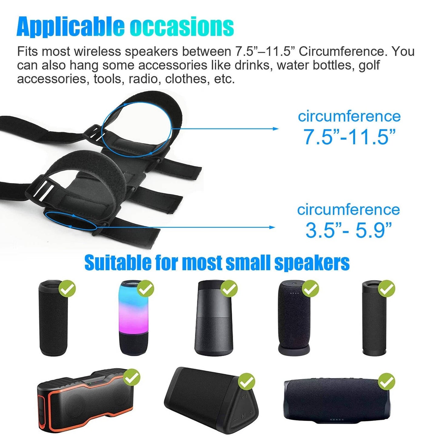 Uchwyt na głośnik Bluetooth do roweru