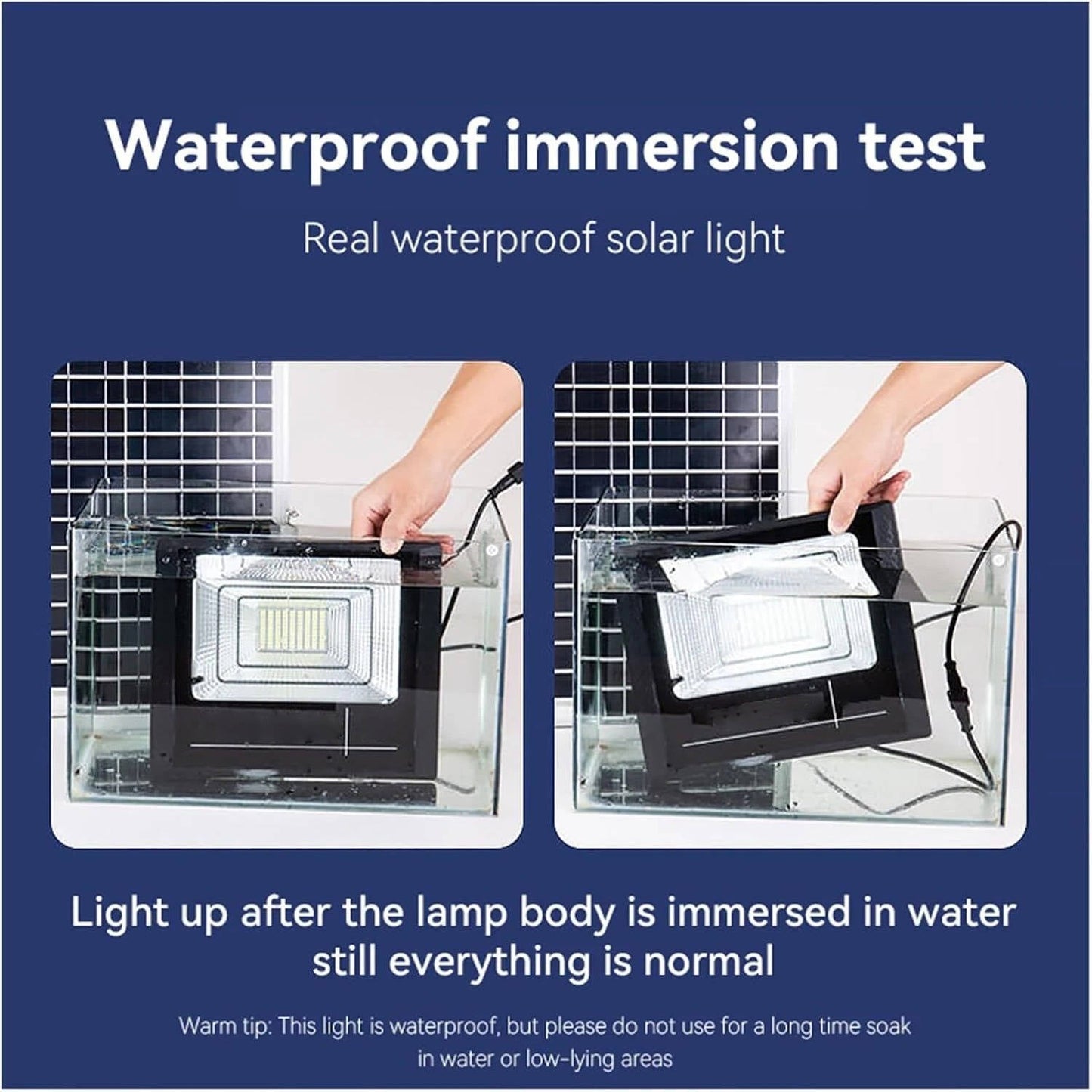 600W LED Solar Flood Lights Outdoor Street Light