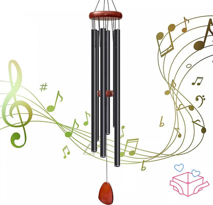 Large Wind Chimes with Deep Tones – Resonant Sound for Patios & Porches