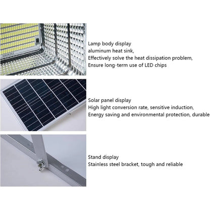 600W LED Solar Flood Lights Outdoor Street Light