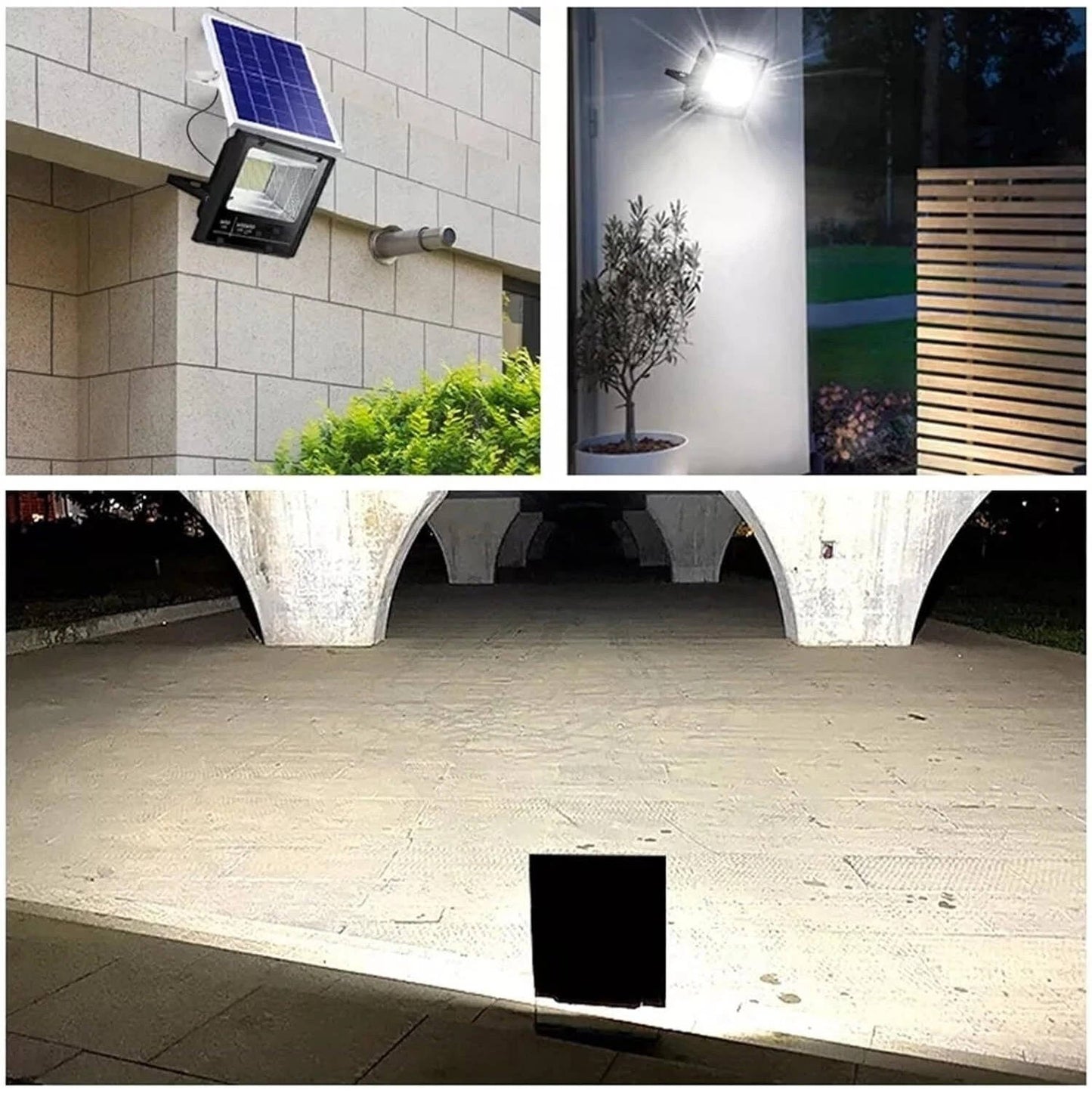 600W LED Solar Flood Lights Outdoor Street Light
