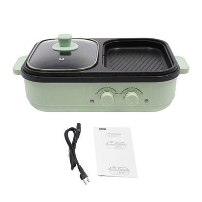 Elektrisk varm gryte med grill