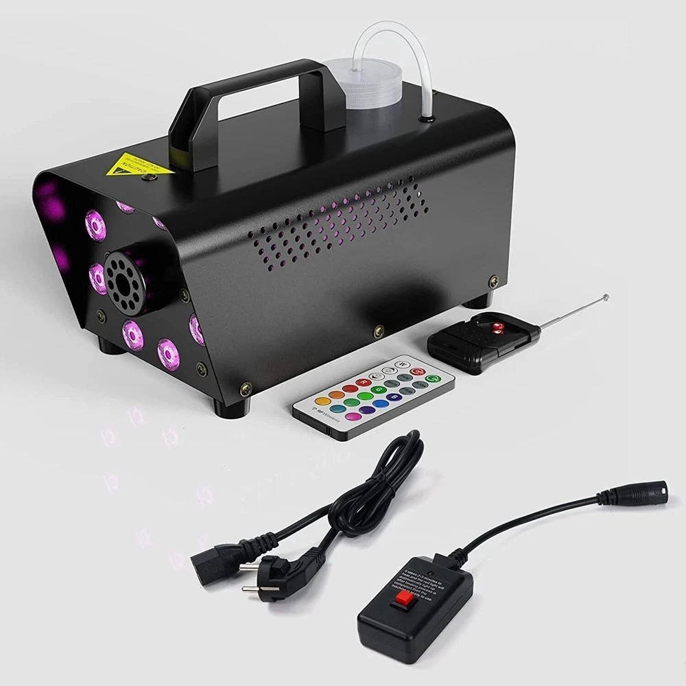 Smoke Machine W/ 13 Colorful LED Lights Effect