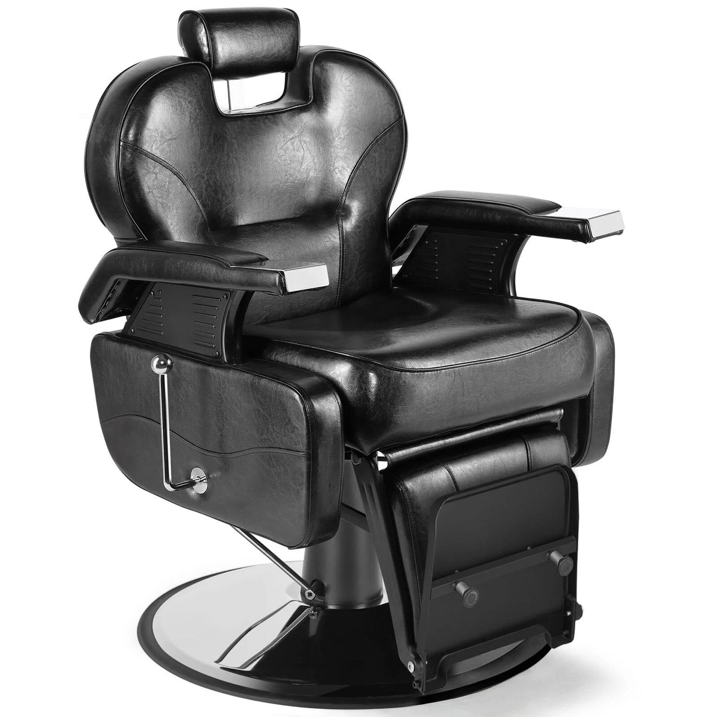 Heavy Duty Stylist Barber Recline Chair