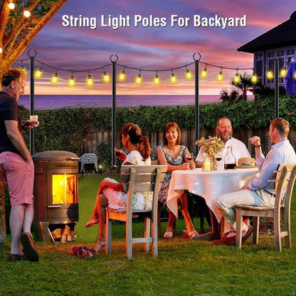 String Light Poles