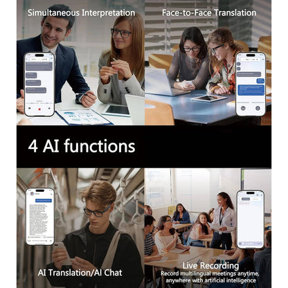 Smart AI Glasses with Language Translator