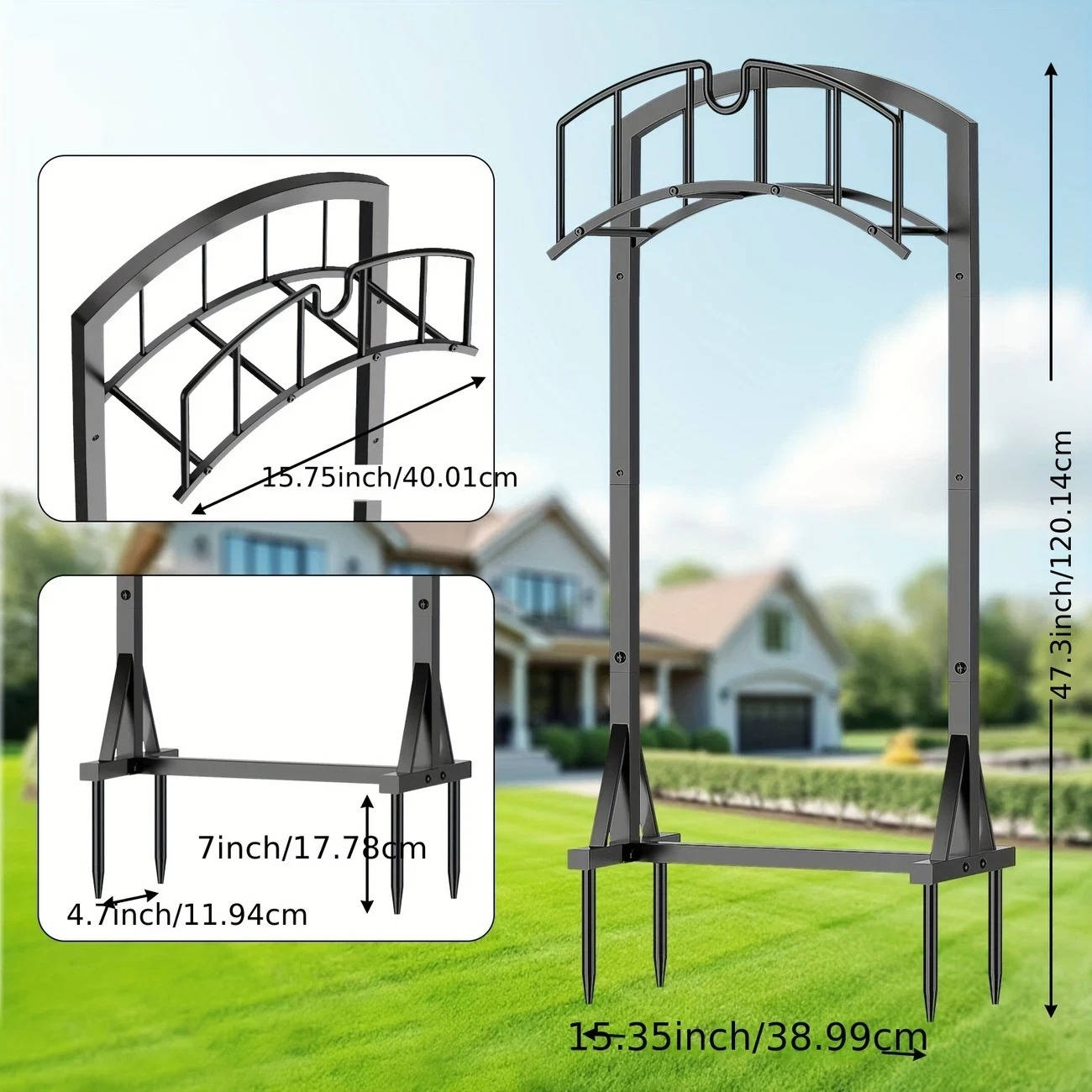 Garden Hose Holder Holds 151 feet Hose, Heavy Duty