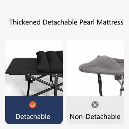 Folding Sleeping Cot With Mattress
