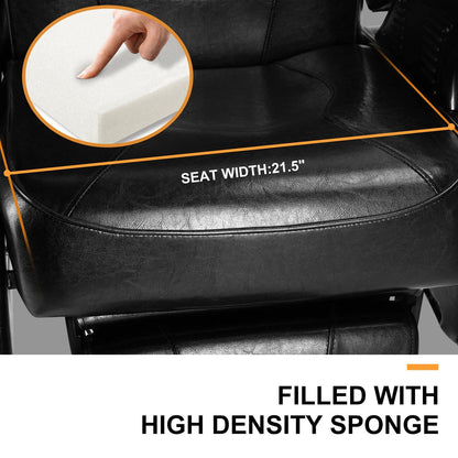 Heavy Duty Stylist Barber Recline Chair