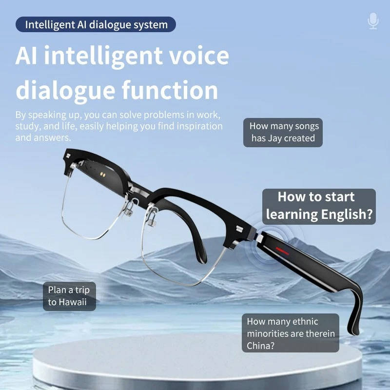 Smart AI Glasses with Language Translator