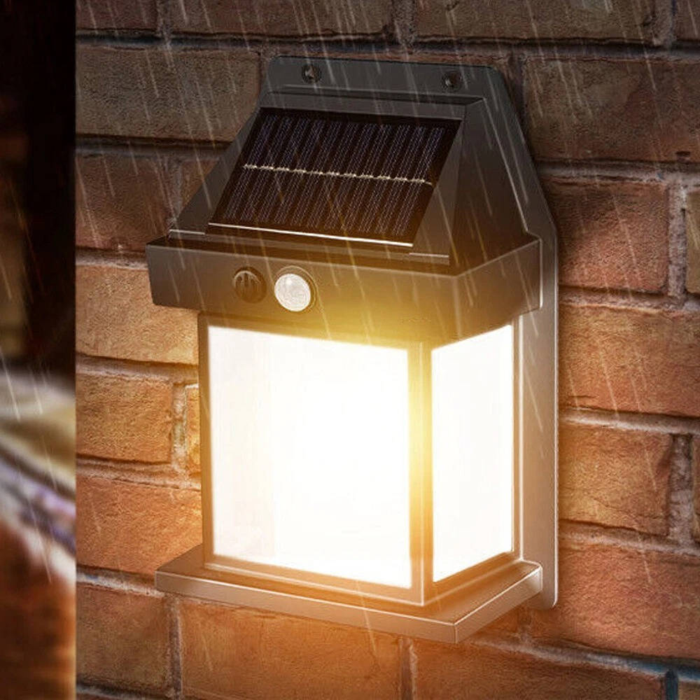 LED Solar Wall Lights Outdoor Garden Lamp