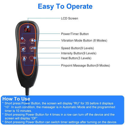 Full Body Massager With Heat And Vibration
