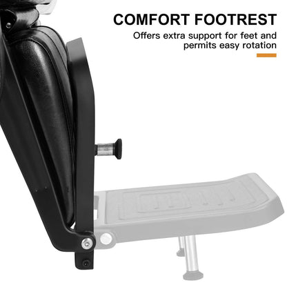 Heavy Duty Stylist Barber Recline Chair