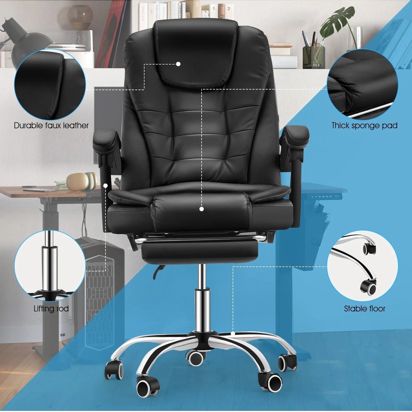 Office Chair with Massage