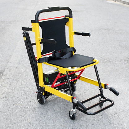 Motorized portable elderly stair climbing lift wheelchair