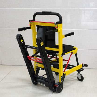 Motorized portable elderly stair climbing lift wheelchair