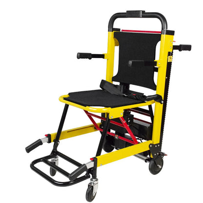 Motorized portable elderly stair climbing lift wheelchair