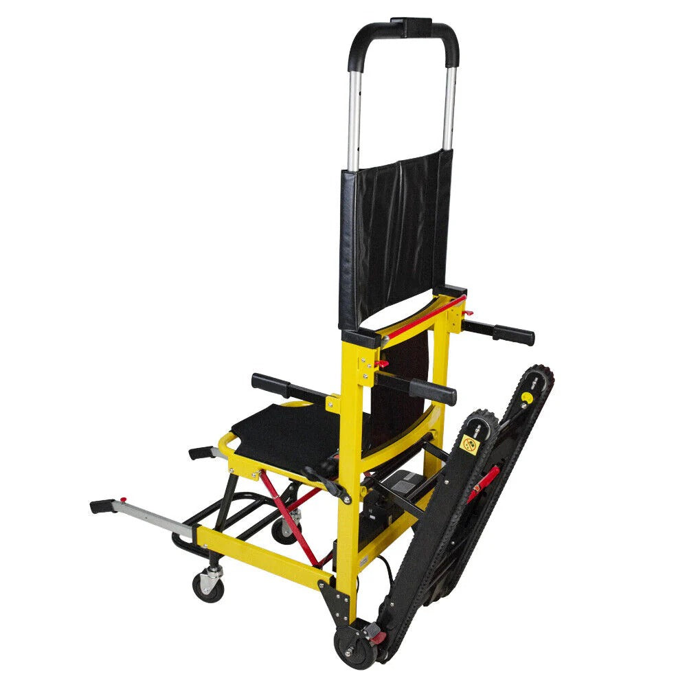 Motorized portable elderly stair climbing lift wheelchair