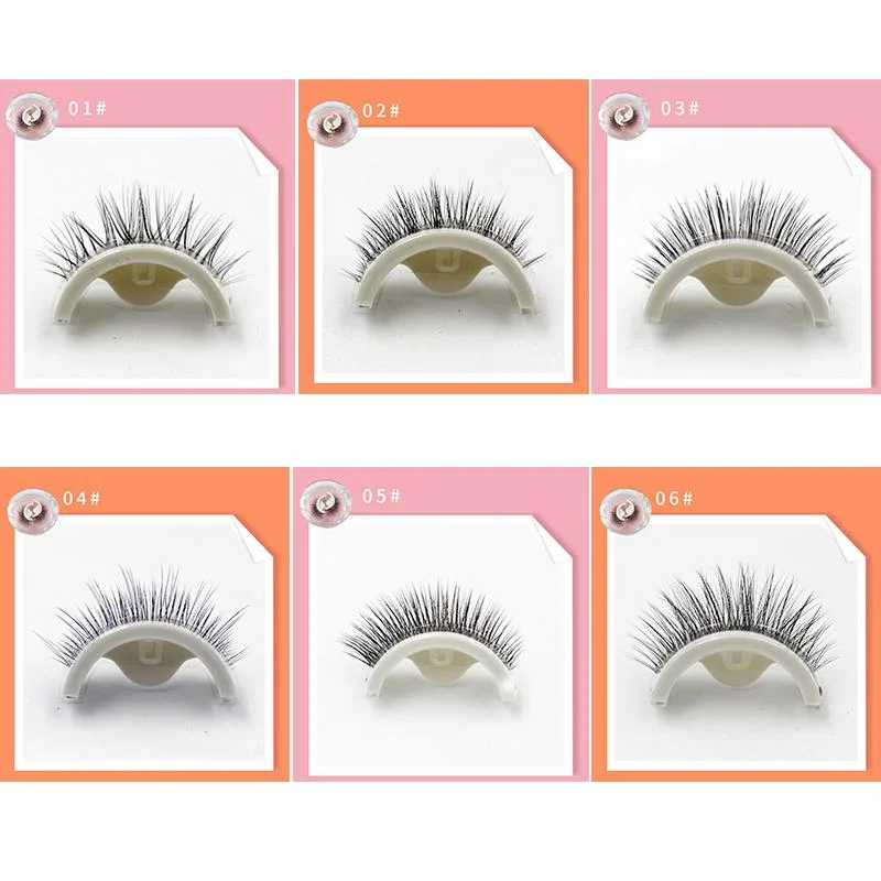 Reusable Self-Adhesive Eyelashes – No Glue, Premium Natural Look