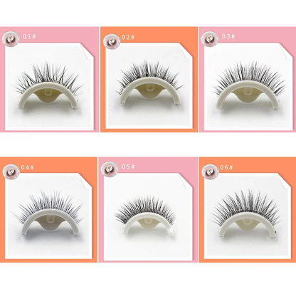 Reusable Self-Adhesive Eyelashes – No Glue, Premium Natural Look
