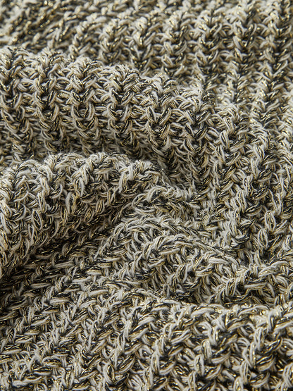 Knit Button-Down Vest