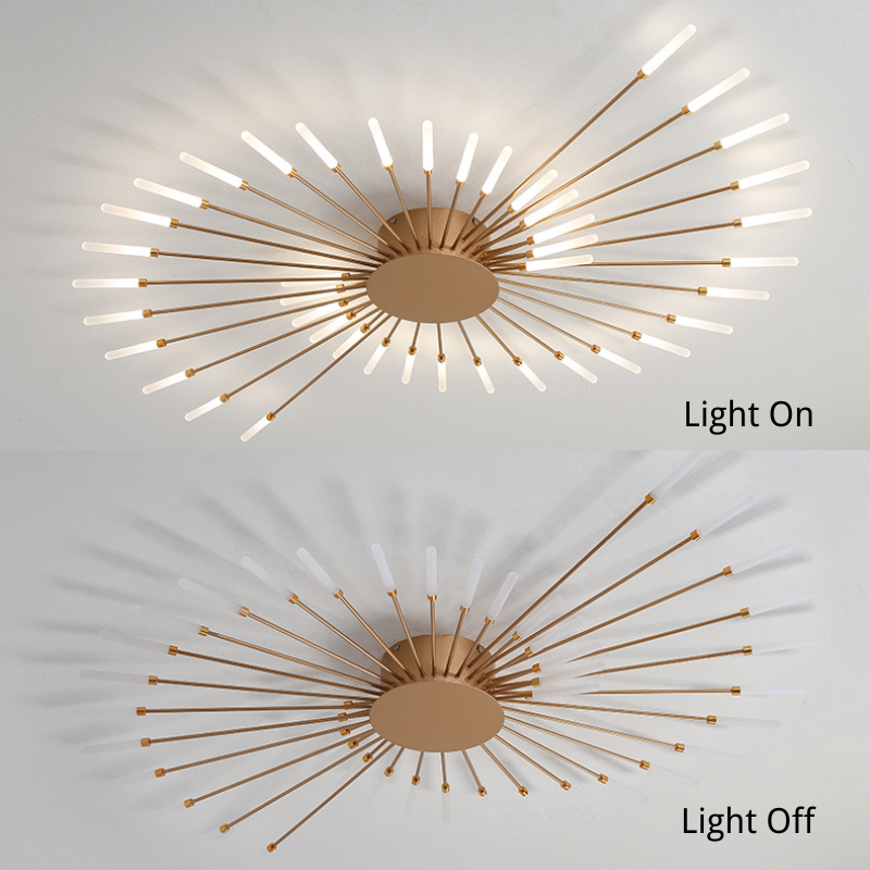 Flush Mount Ceiling Light Fireworks | Living Room/Bedroom