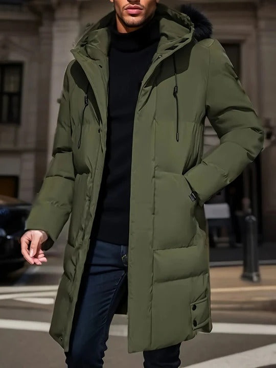 Long Winter Jacket for Men